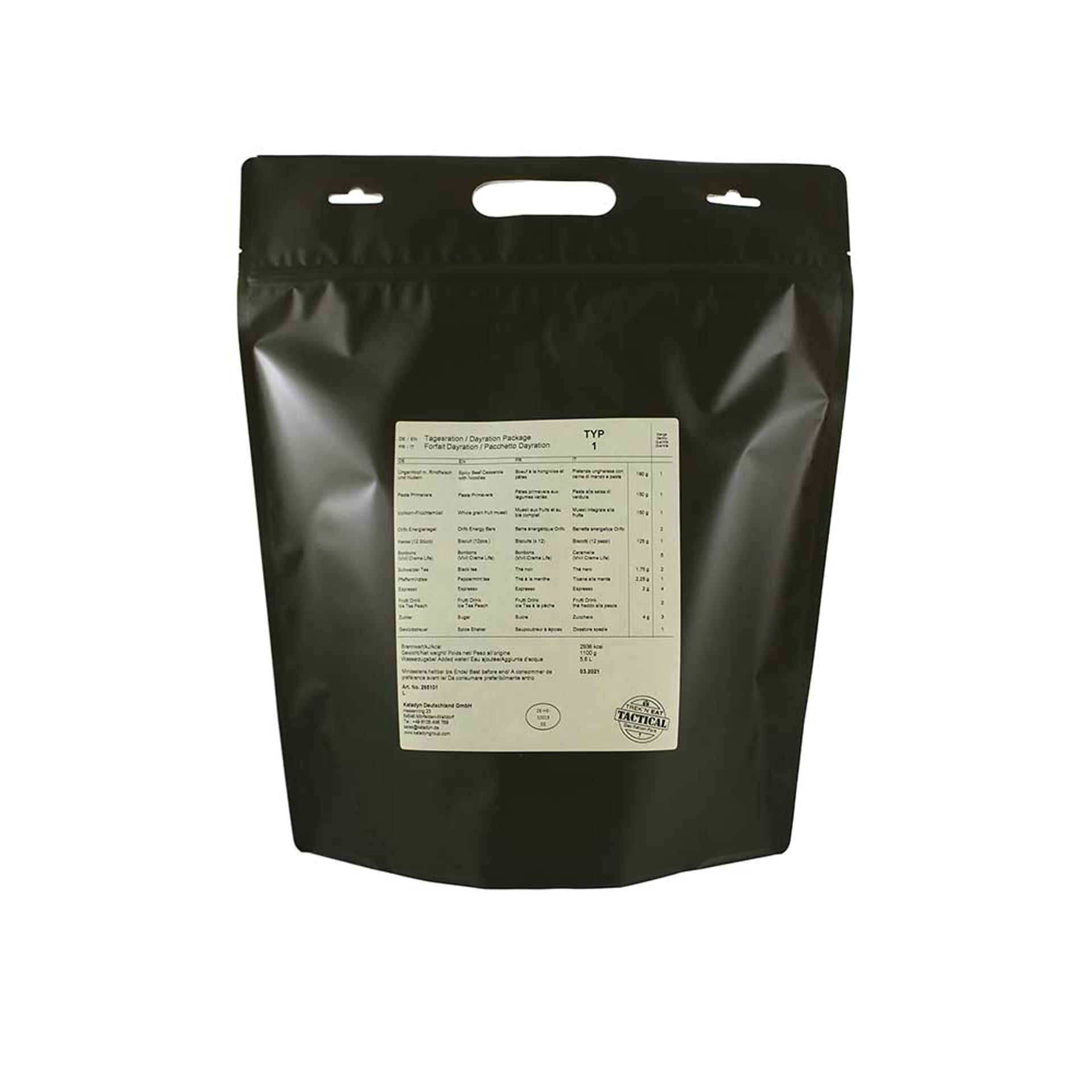DAY RATION PACK TYPE 1