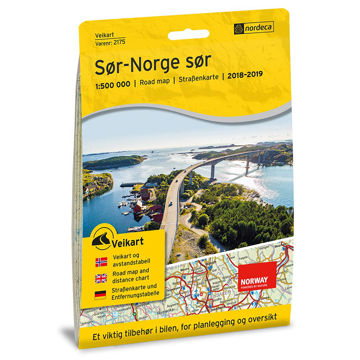 VEIKART SØR-NORGE SØR 1:500 000 VEIKART SØR-NORGE SØR 1:500 000