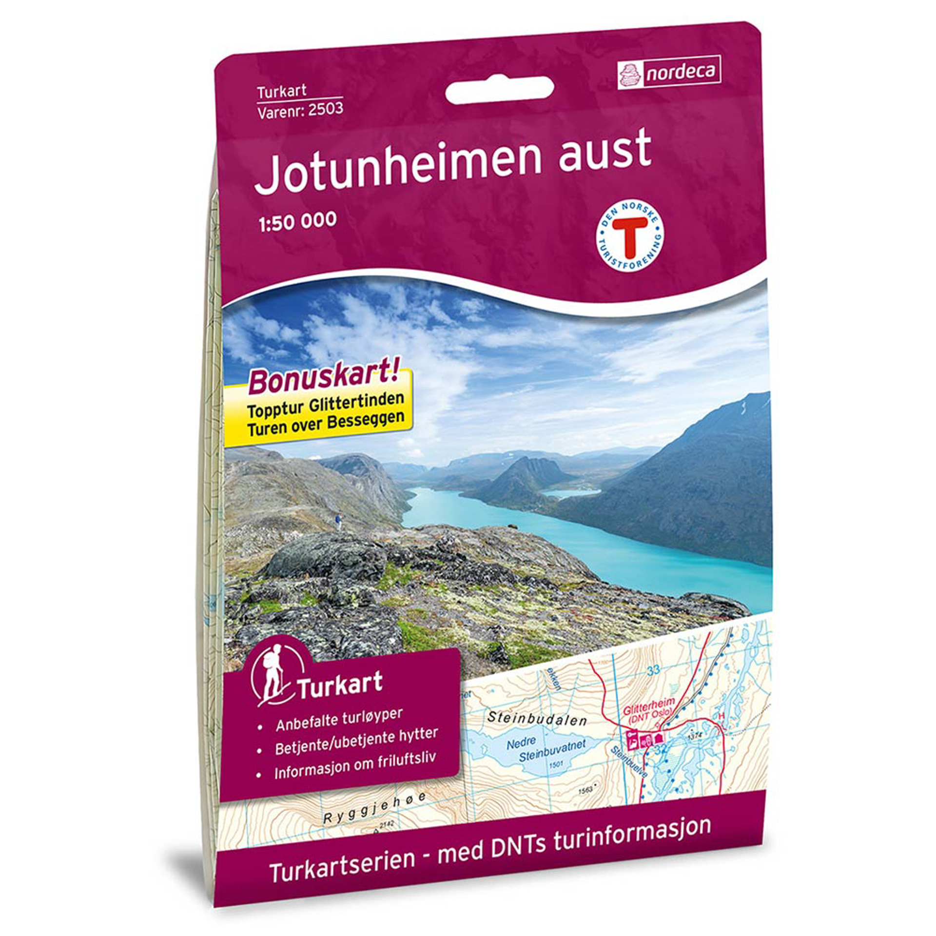 JOTUNHEIMEN AUST 1:50 000