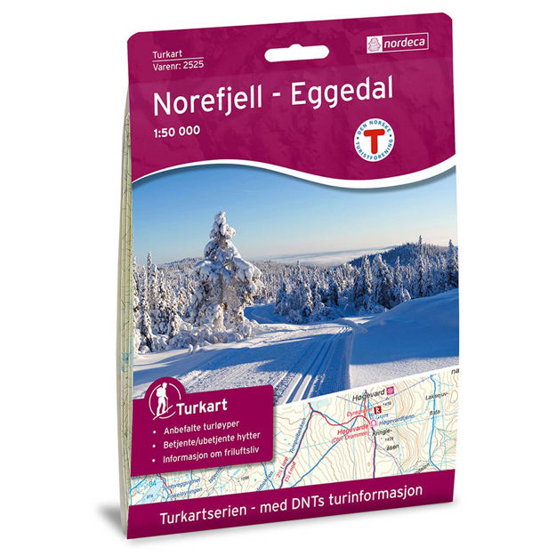 NOREFJELL-EGGEDAL 1:50 000