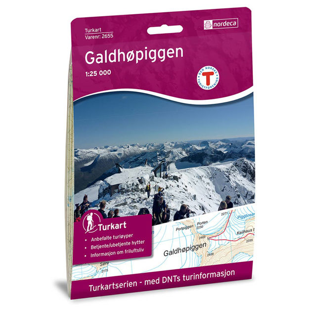 GALDHØPIGGEN 1:25 000