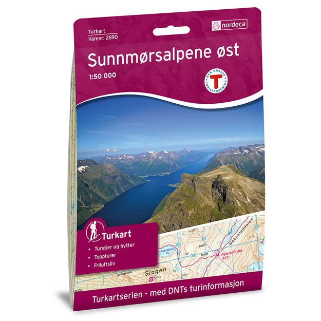 SUNNMØRSALPENE ØST 1:50 000