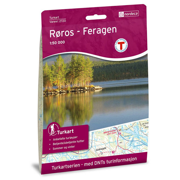 RØROS FERAGEN 1:50 000