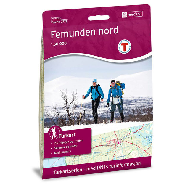 FEMUNDEN NORD 1:50 000