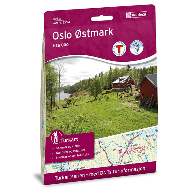 OSLO ØSTMARK 1:25 000