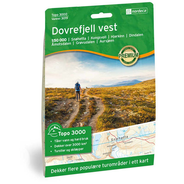 DOVREFJELL VEST 1:50 000