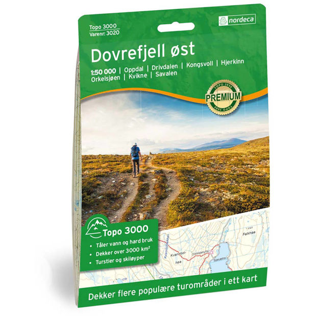 DOVREFJELL ØST 1:50 000