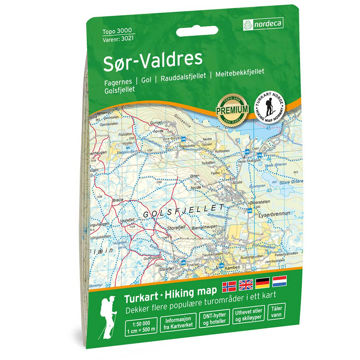 Bilde av SØR-VALDRES 1:50 000