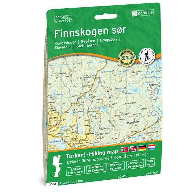 FINNSKOGEN SØR 1:50 000