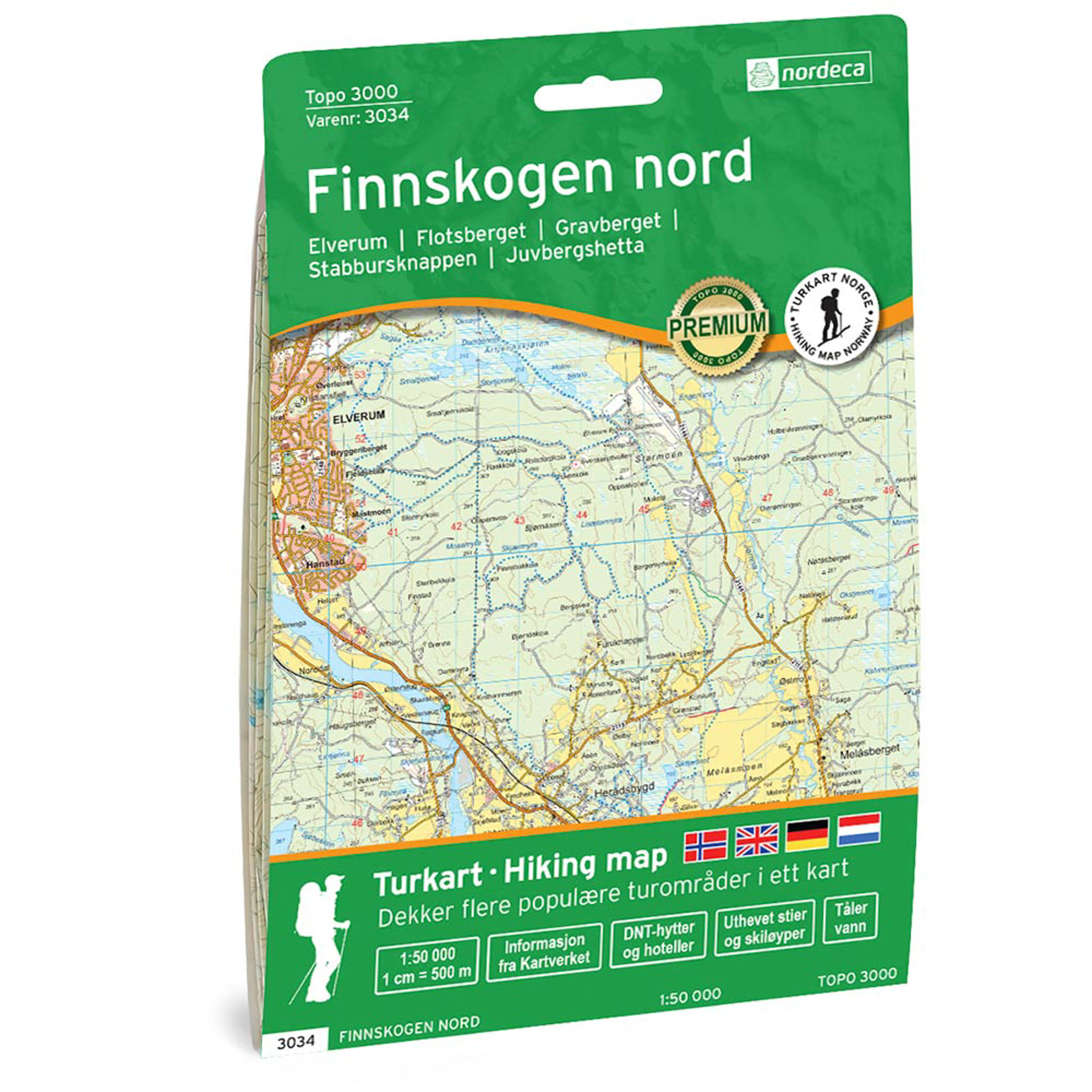 FINNSKOGEN NORD 1:50 000