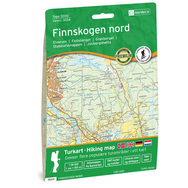 FINNSKOGEN NORD 1:50 000