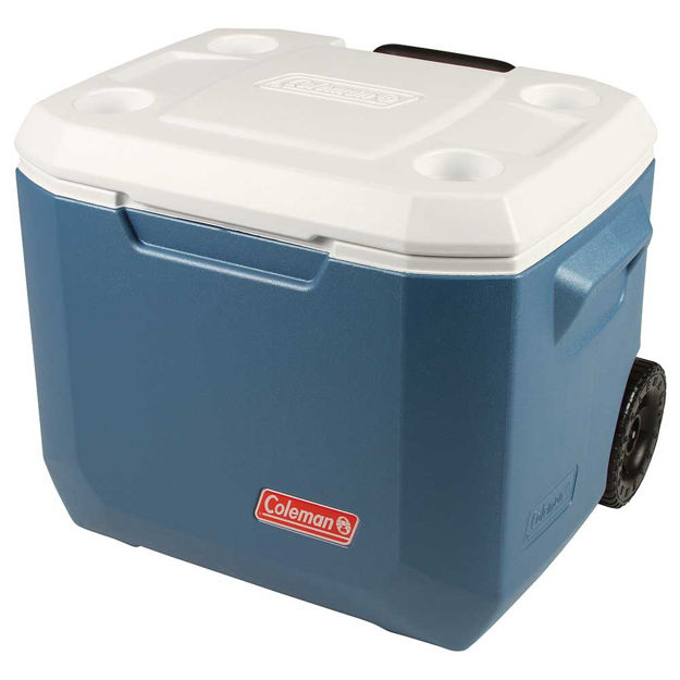 50 QT WHEELED XTREME COOLER BLUE