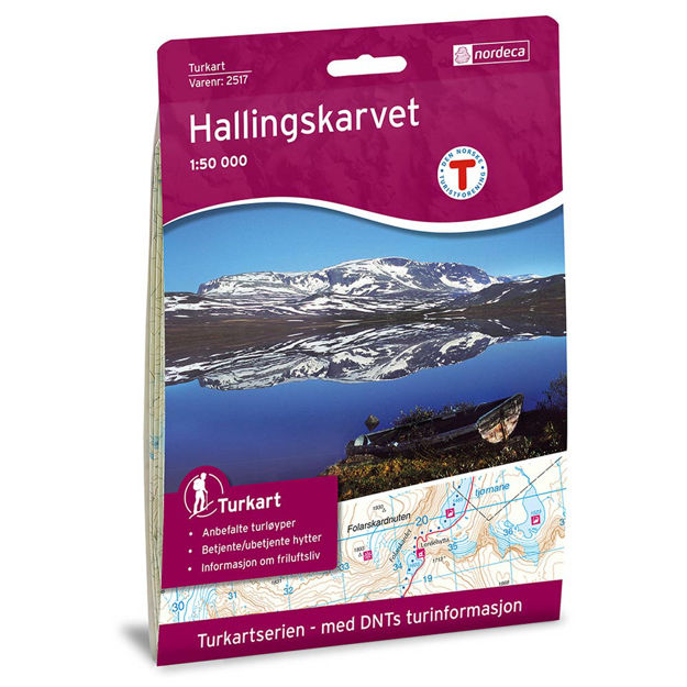 HALLINGSKARVET 1:50 000