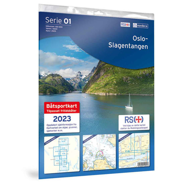 01-OSLO-SLAGENTANGEN 1:50 000