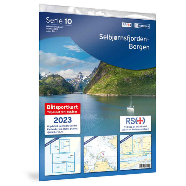 10-SELBJØRNSFJORDEN-BERGEN 1:50 000