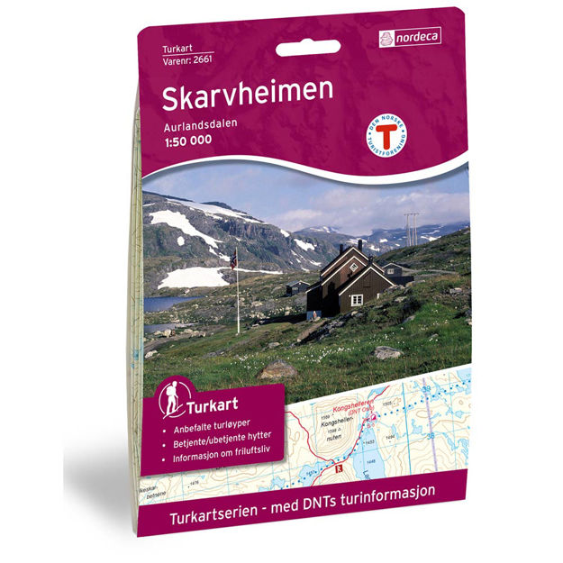 SKARVHEIMEN 1:50 000