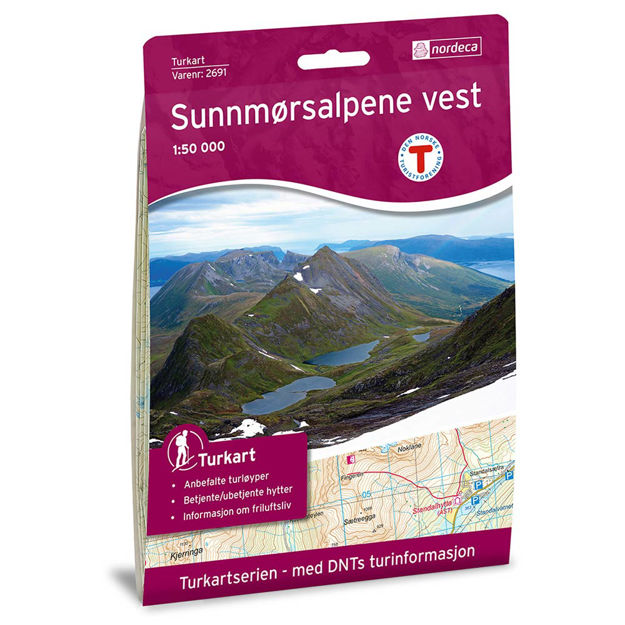 SUNNMØRSALPENE VEST 1:50 000