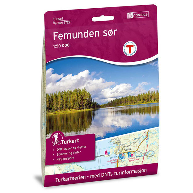 FEMUNDEN SØR 1:50 000