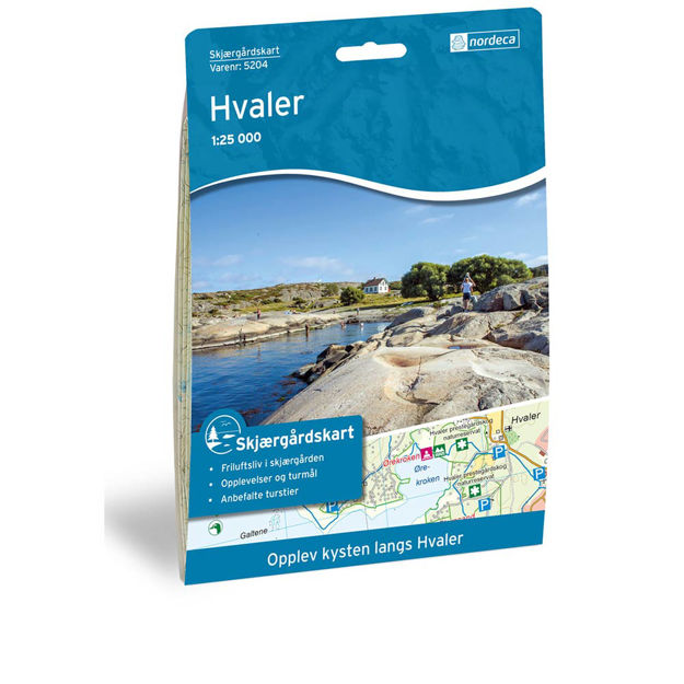 SKJÆRGÅRDSKART HVALER 1:25 000