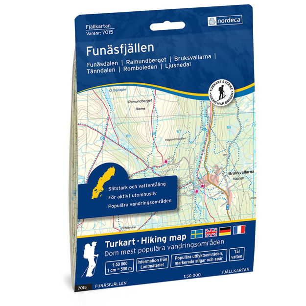 FUNÄSFJÄLLEN 1:50 000