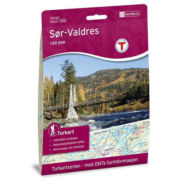 SØR-VALDRES 1:50 000