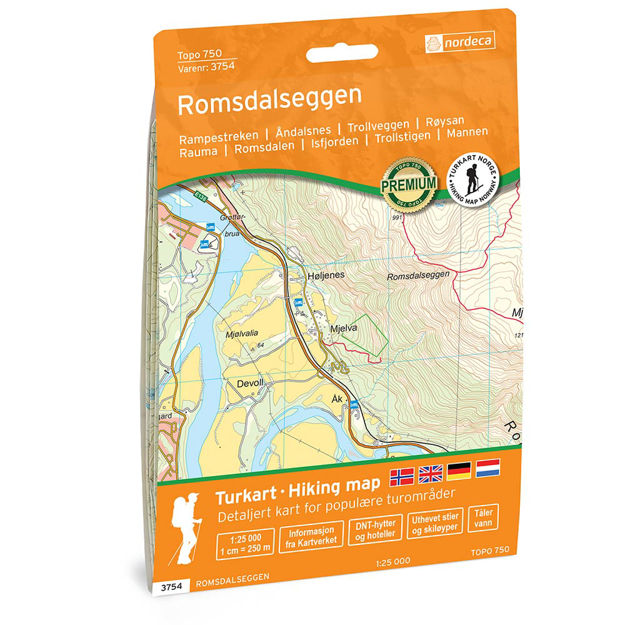 ROMSDALSEGGEN 1:25 000