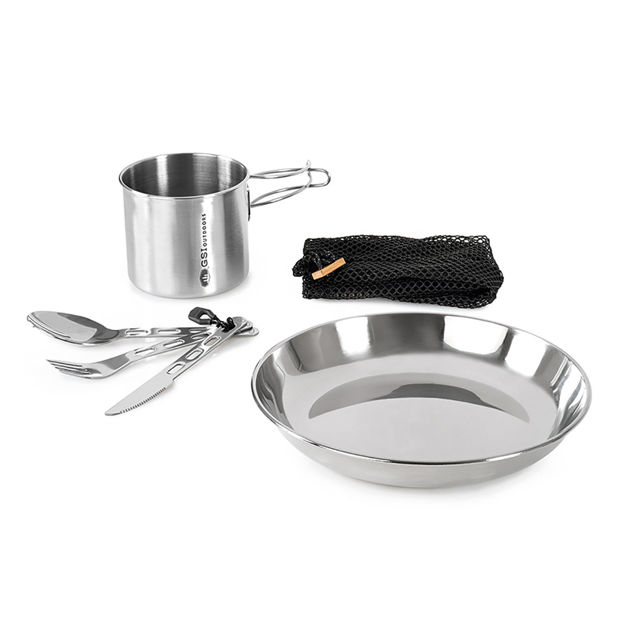 GLACIER STAINLESS 1 PERSON SET