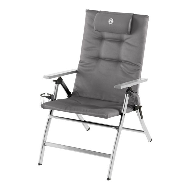 5 POSITION PADDED ALUMINIUM CHAIR