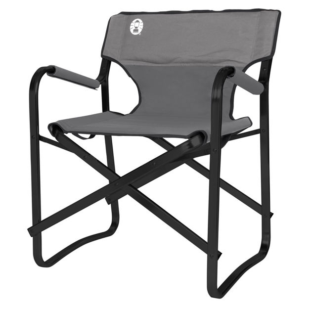 DECK CHAIR STEEL GREY