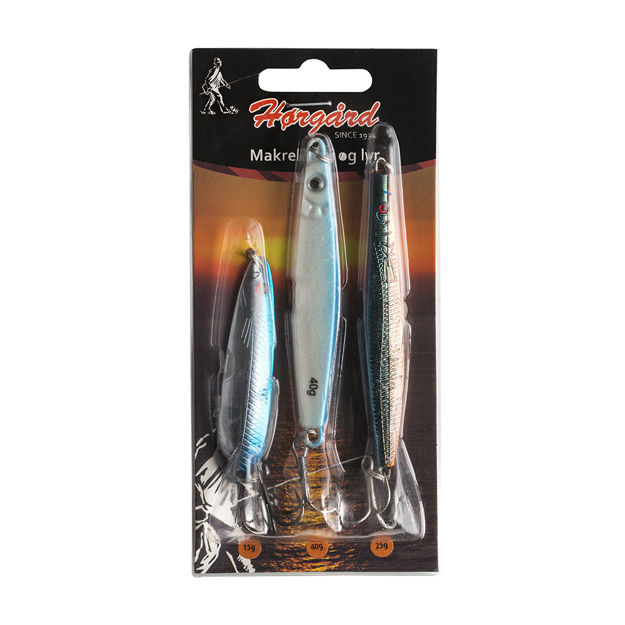 HØRGÅRD SLUKSETT 3 PK MAKRELL SEI/LYR