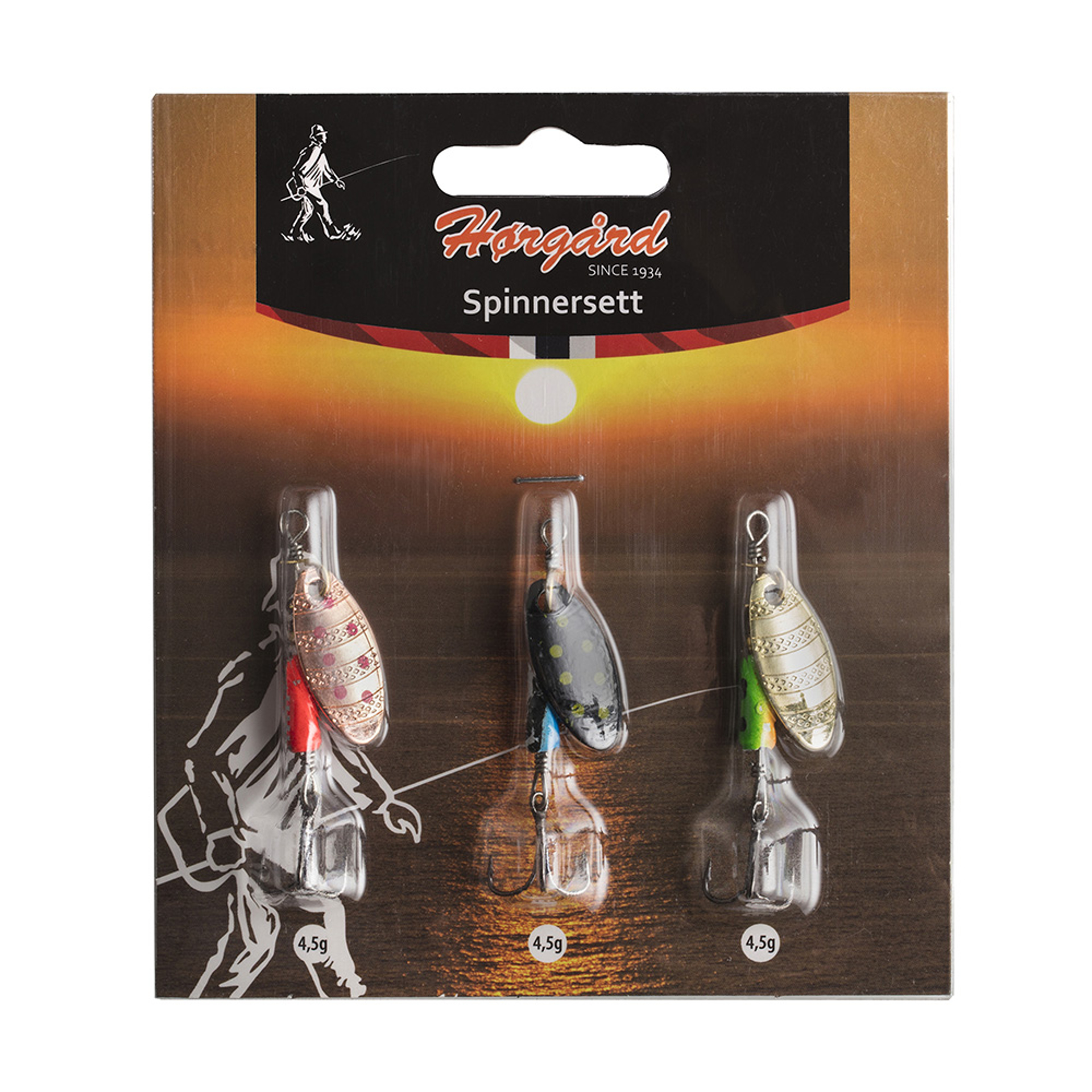 HØRGÅRD SLUKSETT 3PK SPINNERE