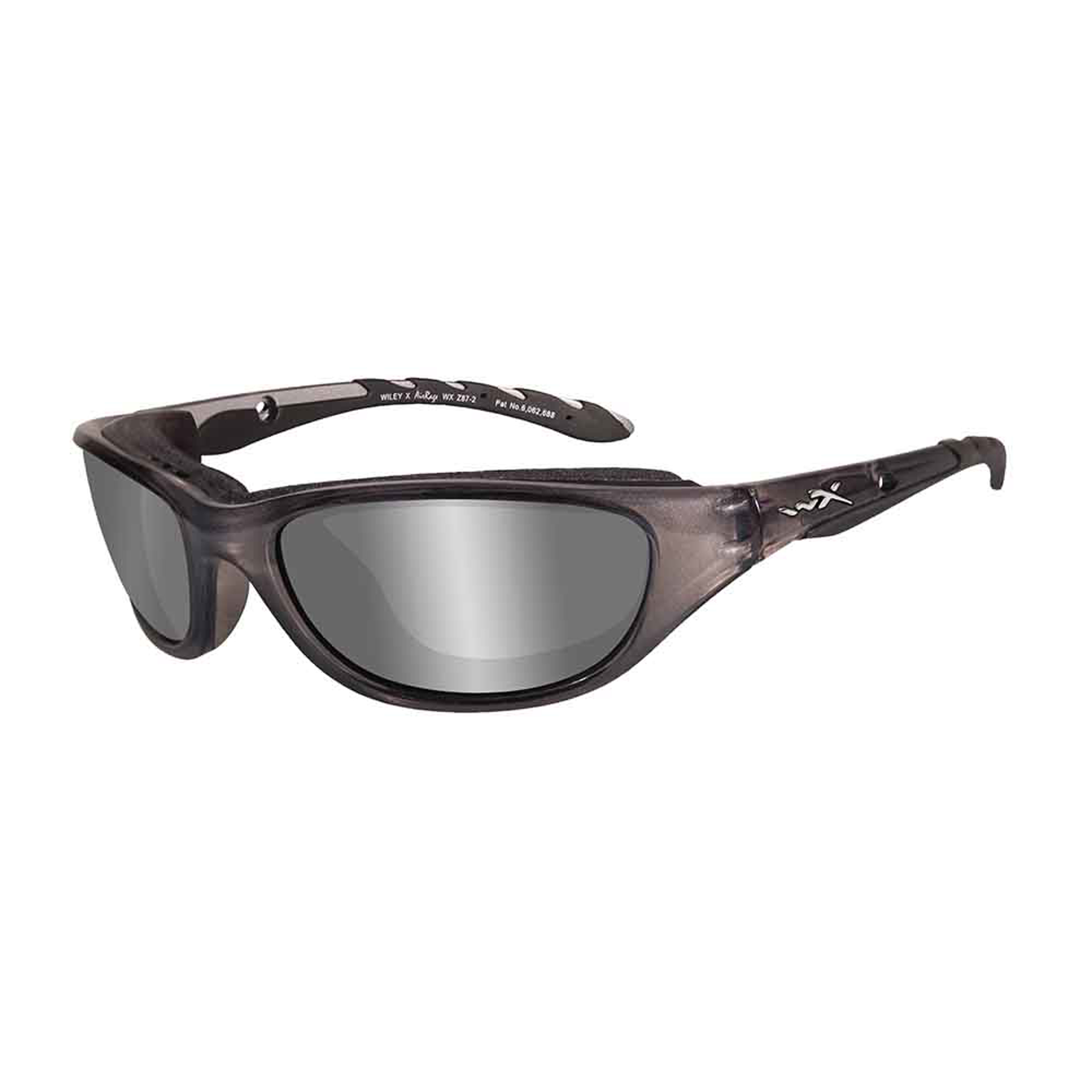 AIRRAGE POL SILVER FLASH SMOKE GREY-CRYSTAL MET FR