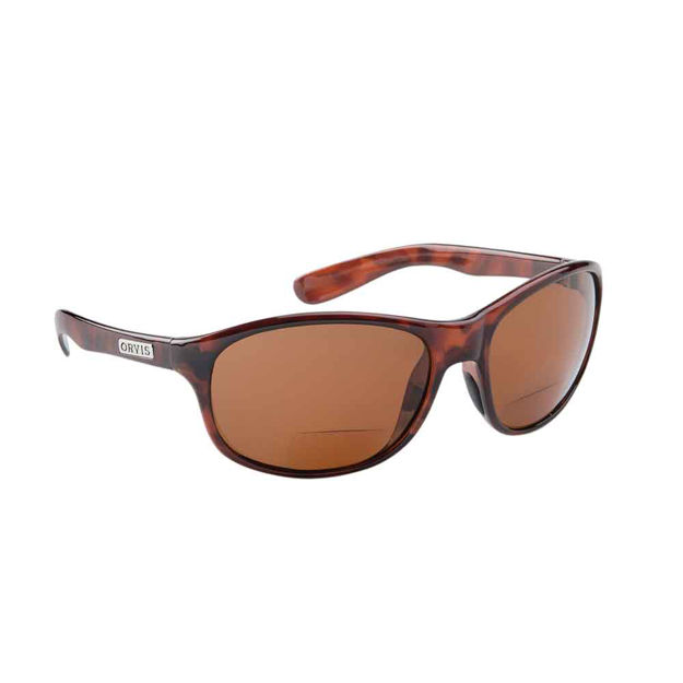 ORVIS SOLBRILLE BRUN MED FORSTØRRELSE 2,5X