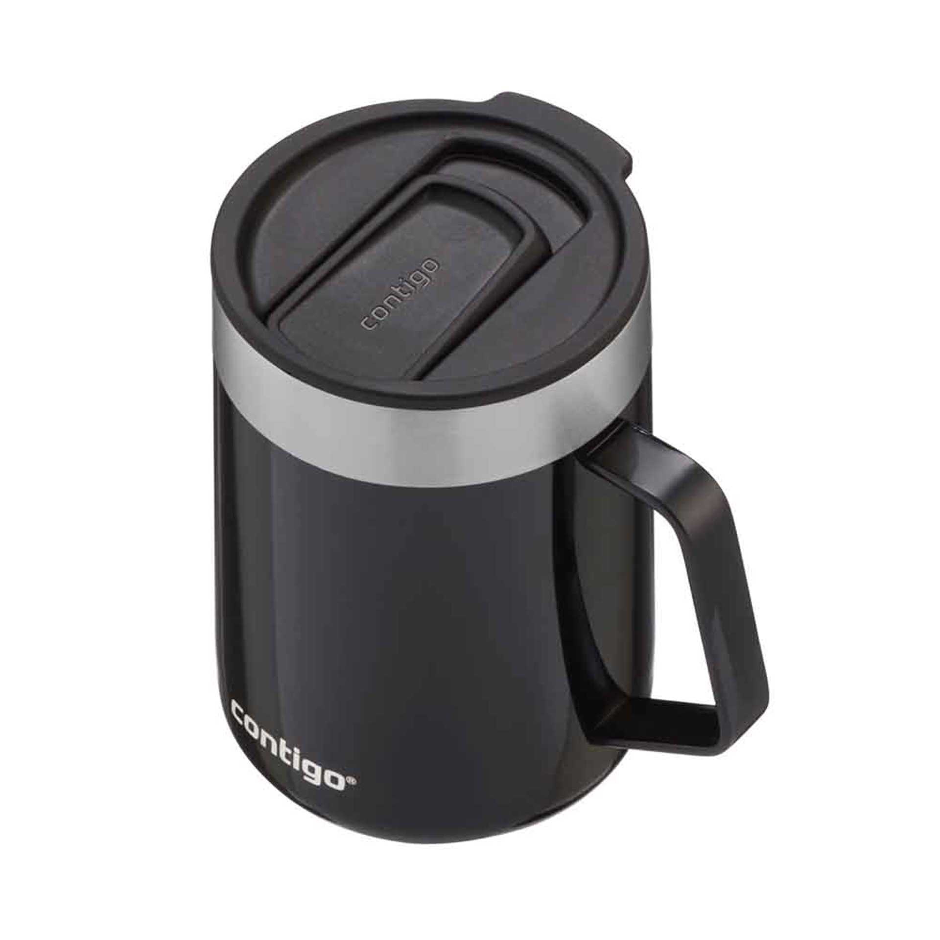 STREETERVILLE DESK MUG SS 14OZ LICORICE