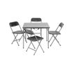 4 PERSON TABLE & CHAIR SET