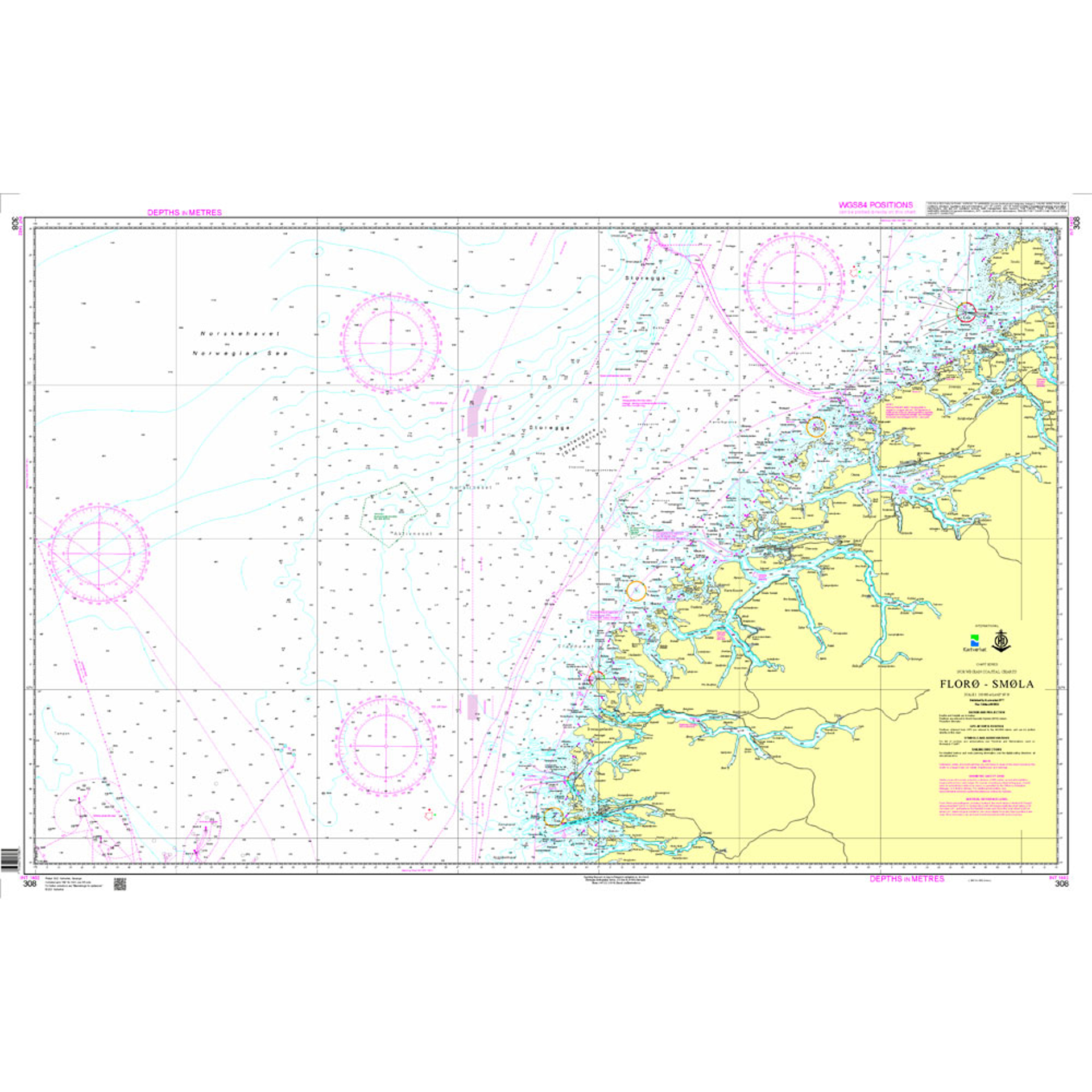 Florø - Smøla kystkart