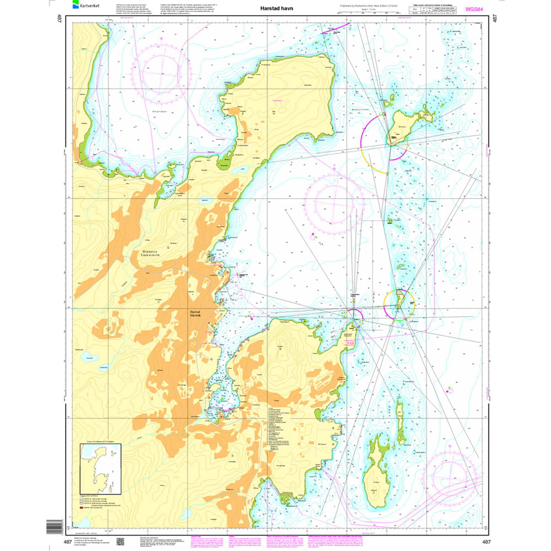 Harstad Havn havnekart