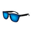 SØLVKROKEN S IV GLØTT SOLBRILLER OCEANPLASTIC MATTE BLACK/CARBON BLUE