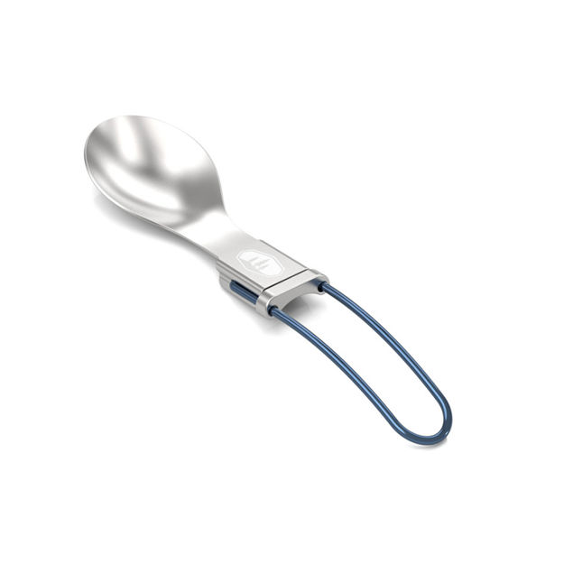 GLACIER FOLDING SPOON - BLUE