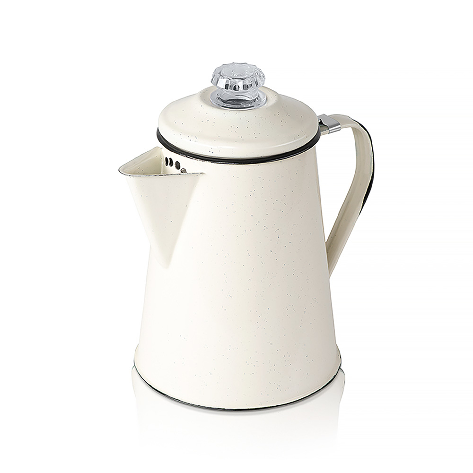 MESA 8 CUP PERCOLATOR - CREAM