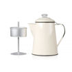 MESA 8 CUP PERCOLATOR - CREAM