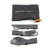 TEKK TRIO FOLDING CUTLERY SET GREY