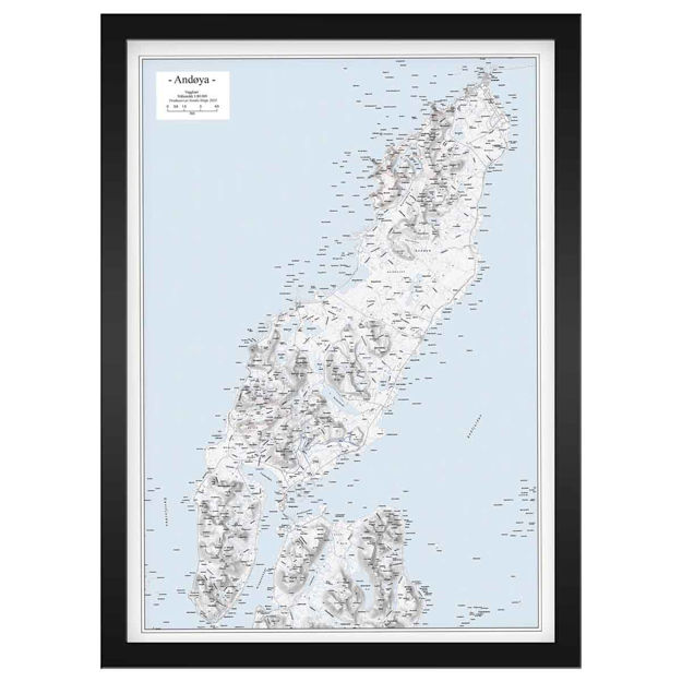 VEGGKART ANDØYA