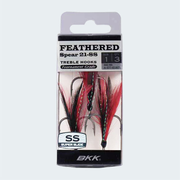 Feathered Spear-21 SS Red-Black