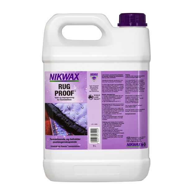 RUG PROOF 5 LITER - FOR HESTEDEKKEN
