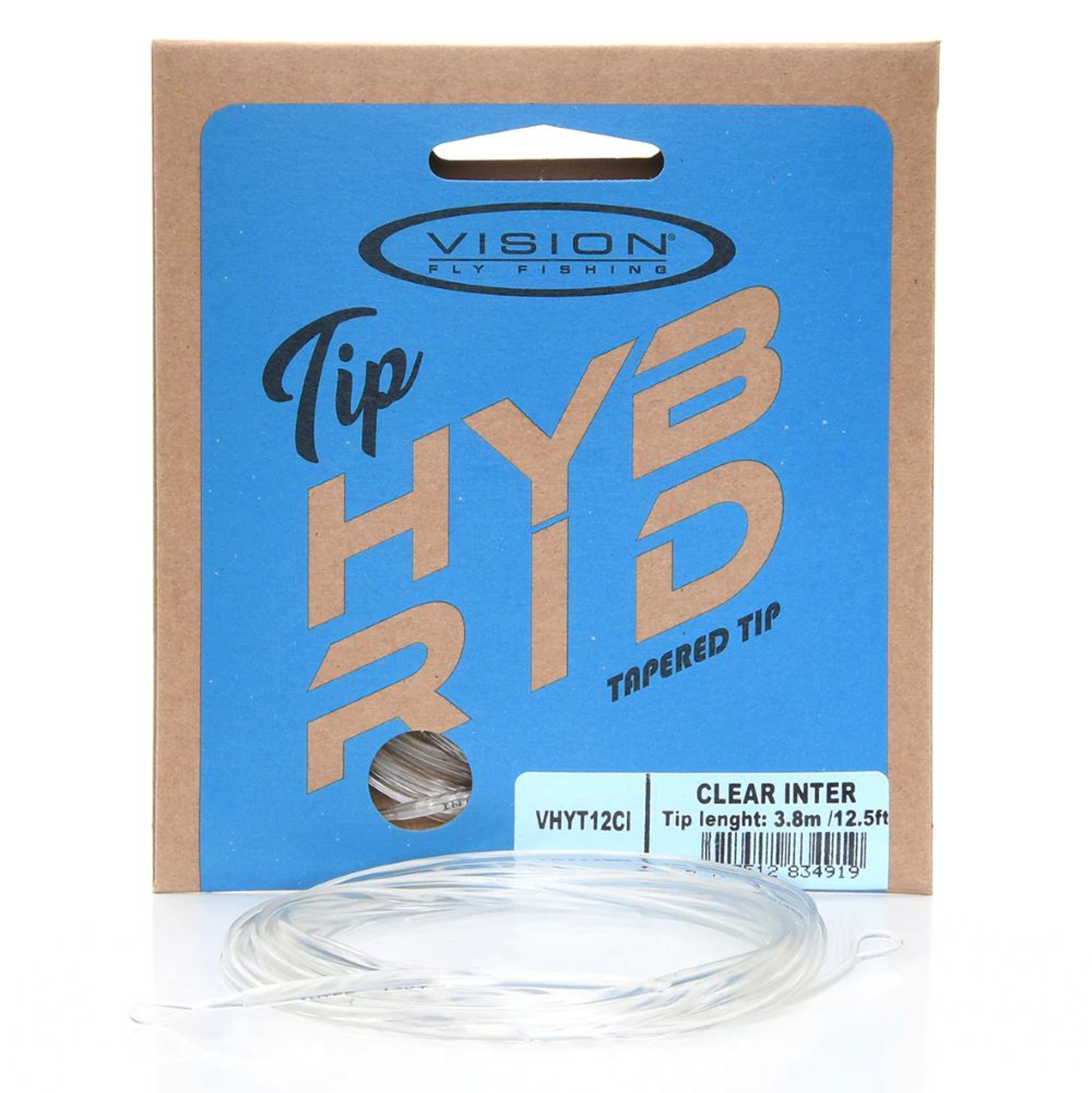 VISION HYBRID Clear Inter - tip 7.5ft fly line