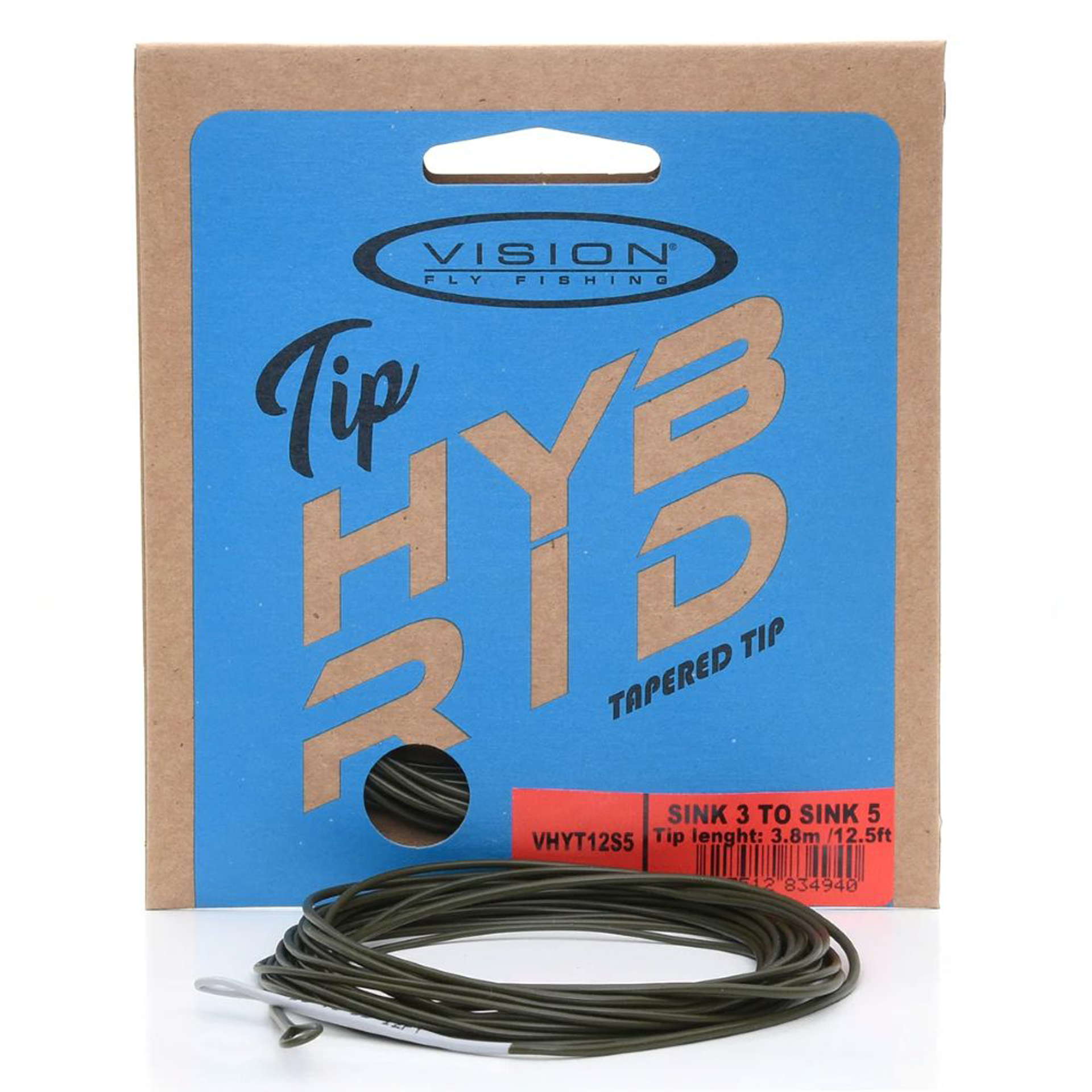 VISION HYBRID Sink3 to Sink5 - tip 10ft fly line