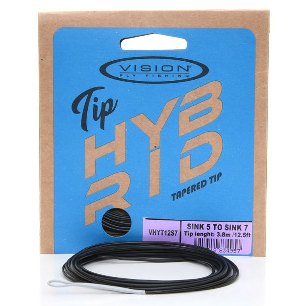 VISION HYBRID Sink5 to Sink7 - tip 12.5ft fly line