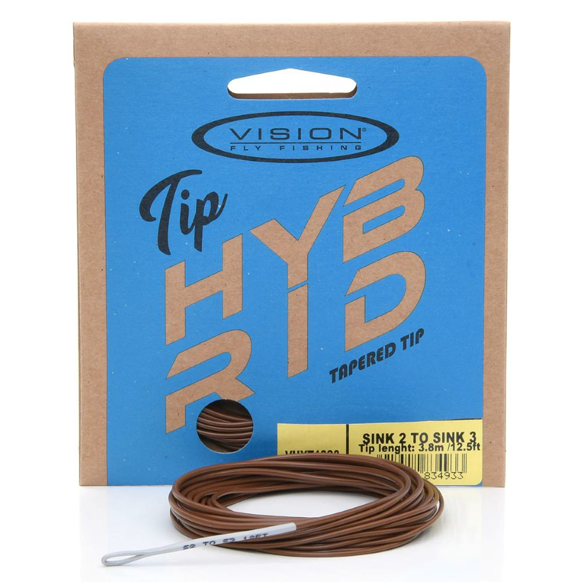 VISION HYBRID Sink2 to Sink3 - tip 15ft fly line