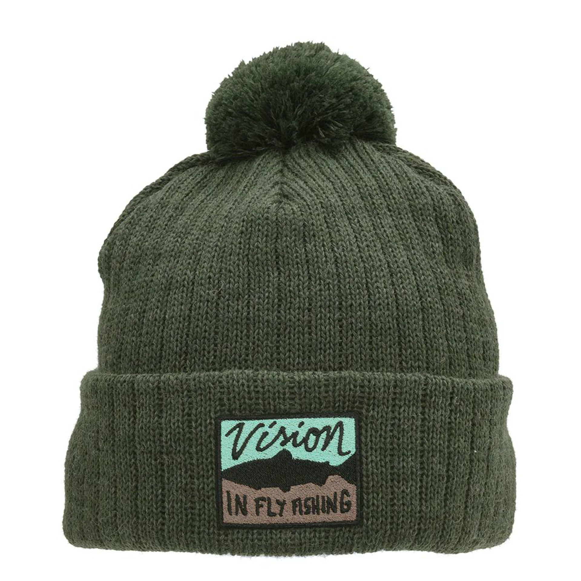 VISION MERINO BEANIE POMPOM 